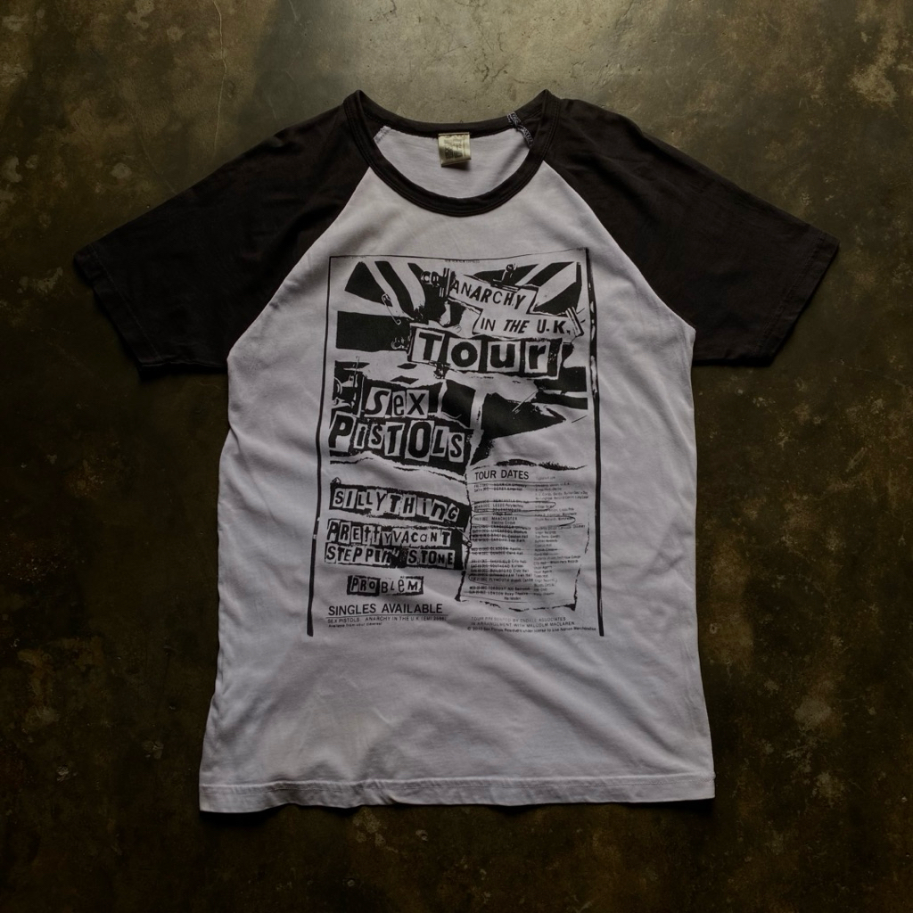 VTG SEX PISTOLS ANARCHY IN THE UK TOUR BAND TEE