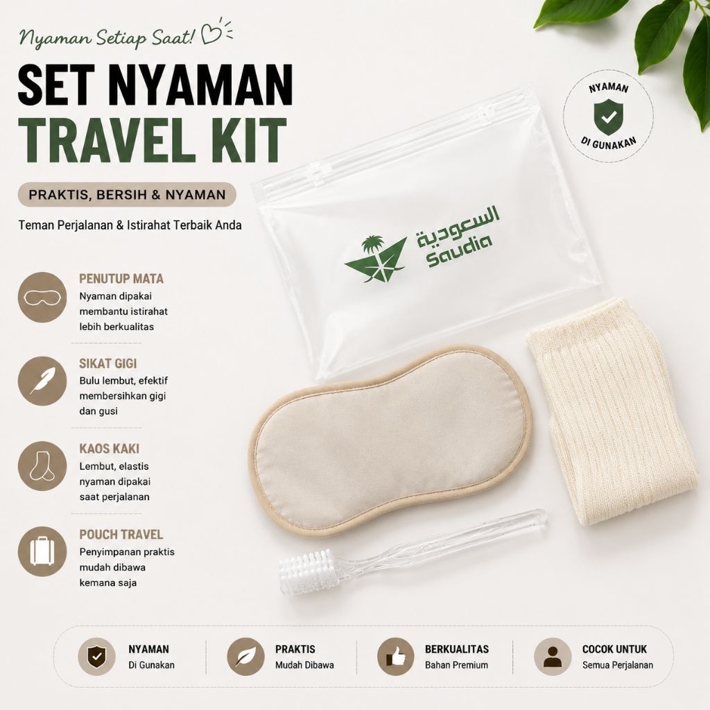 TRAVEL KIT//SET TRAVEL KIT//PERLENGKAPAN TRAVEL//TRAVEL AMENITIES KIT//PAKET TRAVEL//TRAVEL POUCH