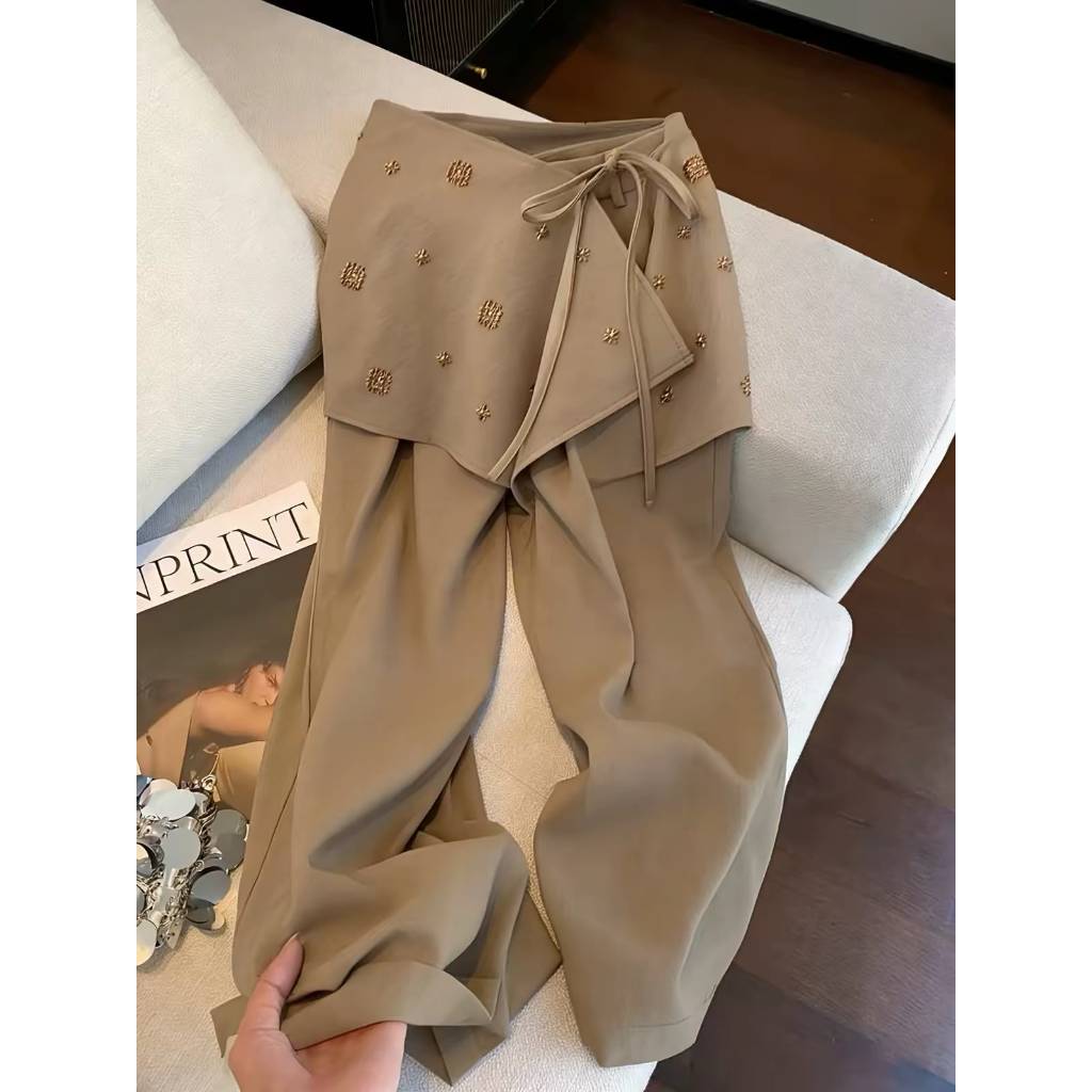 PANTS 5025 CELANA PANJANG COTTON WANITA POCKET PANTS CELANA PAYET WANITA
