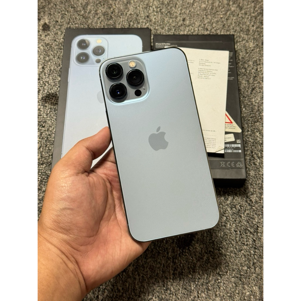 iphone 13 pro max 256gb ibox second fullset original