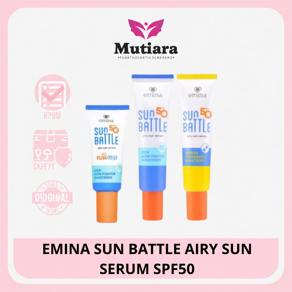 EMINA SUN BATTLE AIRY SUN SERUM SPF50