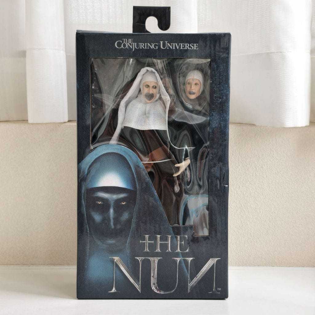 ACTION FIGURE NECA THE CONJURING UNIVERSE THE NUN  RECAST ARTIKULASI LENGKAP 18cm