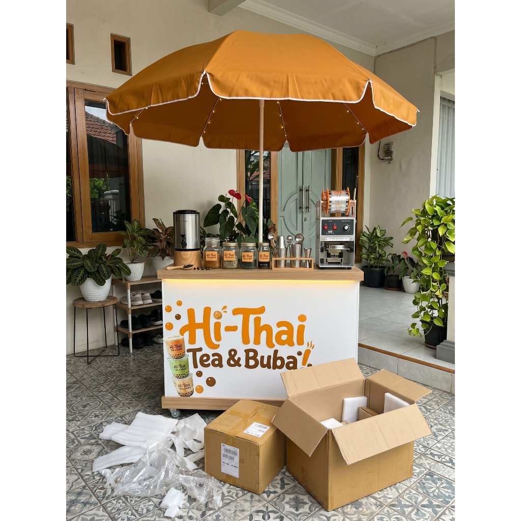 Franchise Hi-Thai Tea & Buba Paket Kemitraan Lengkap Usaha Minuman Kekinian 4.5 Juta