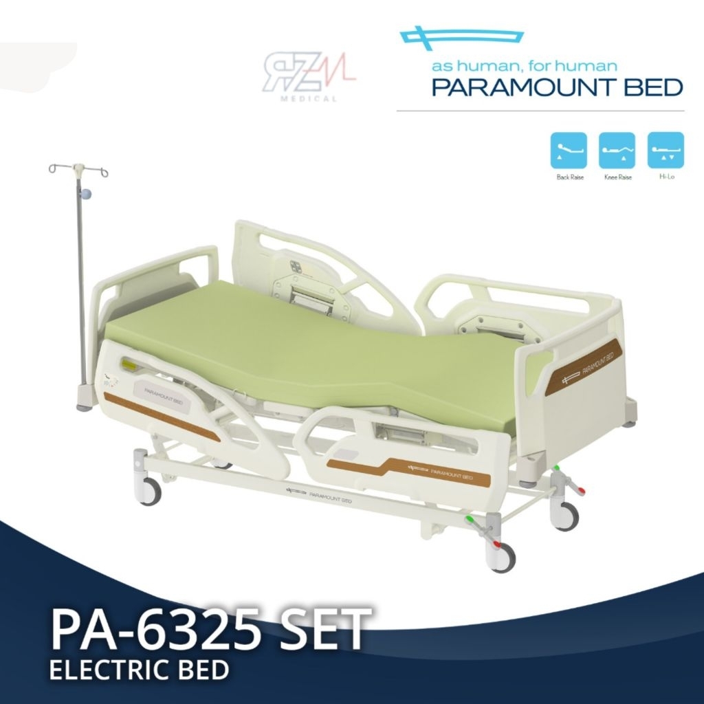 Bed Paramount PA-6325 Bed Tempat Tidur Pasien Elektrik 3 Motor