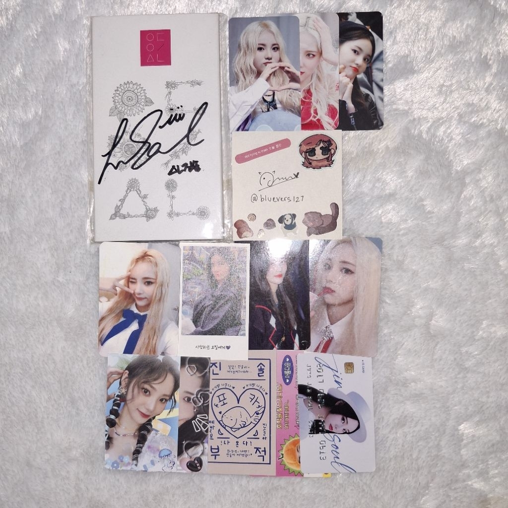 LOONA STUDY GROUP JINSOUL SIGNED