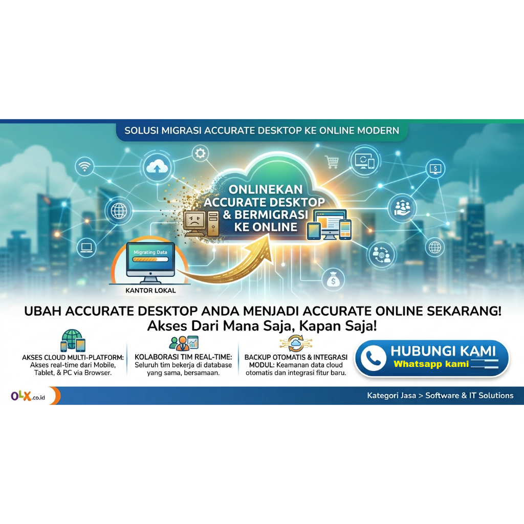 Mengubah Accurate Desktop Menjadi Accurate Online. Accurate Enterprise online, Accurate Enterprise 5