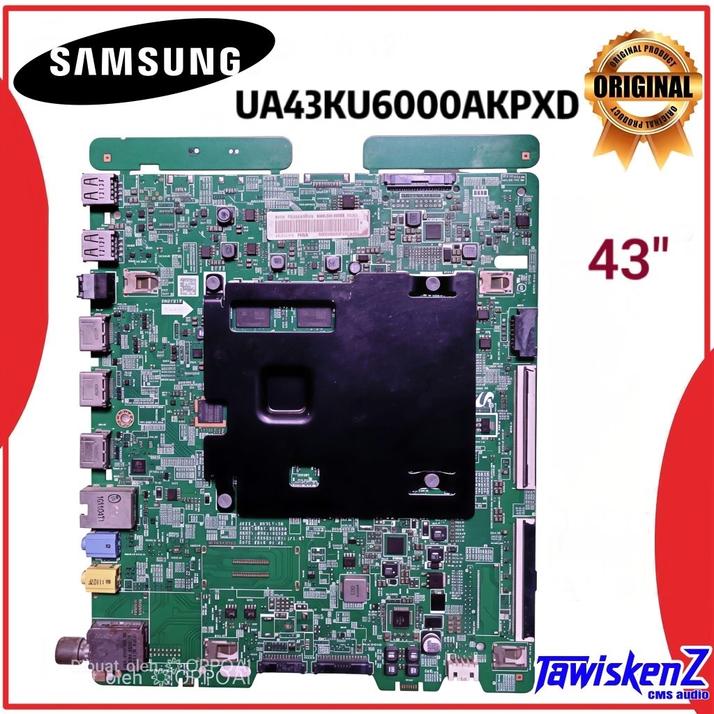 MB TV Samsung LED UA43KU6000K 43KU6000K 43KU6000 Mainboard LED Samsung 43" Original Bergaransi