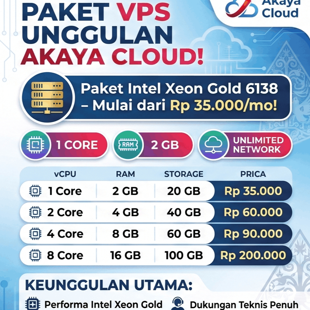 RDP / VPS Intel Xeon Gold INDONESIA ANTI MATI BISA PERPANJANG GARANSI