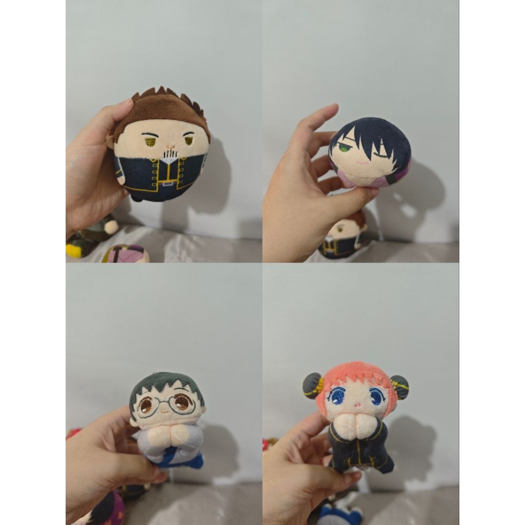 Plushies gintama boneka fuwakororin muni muni hugchara shinpachi kondo kagura takasugi
