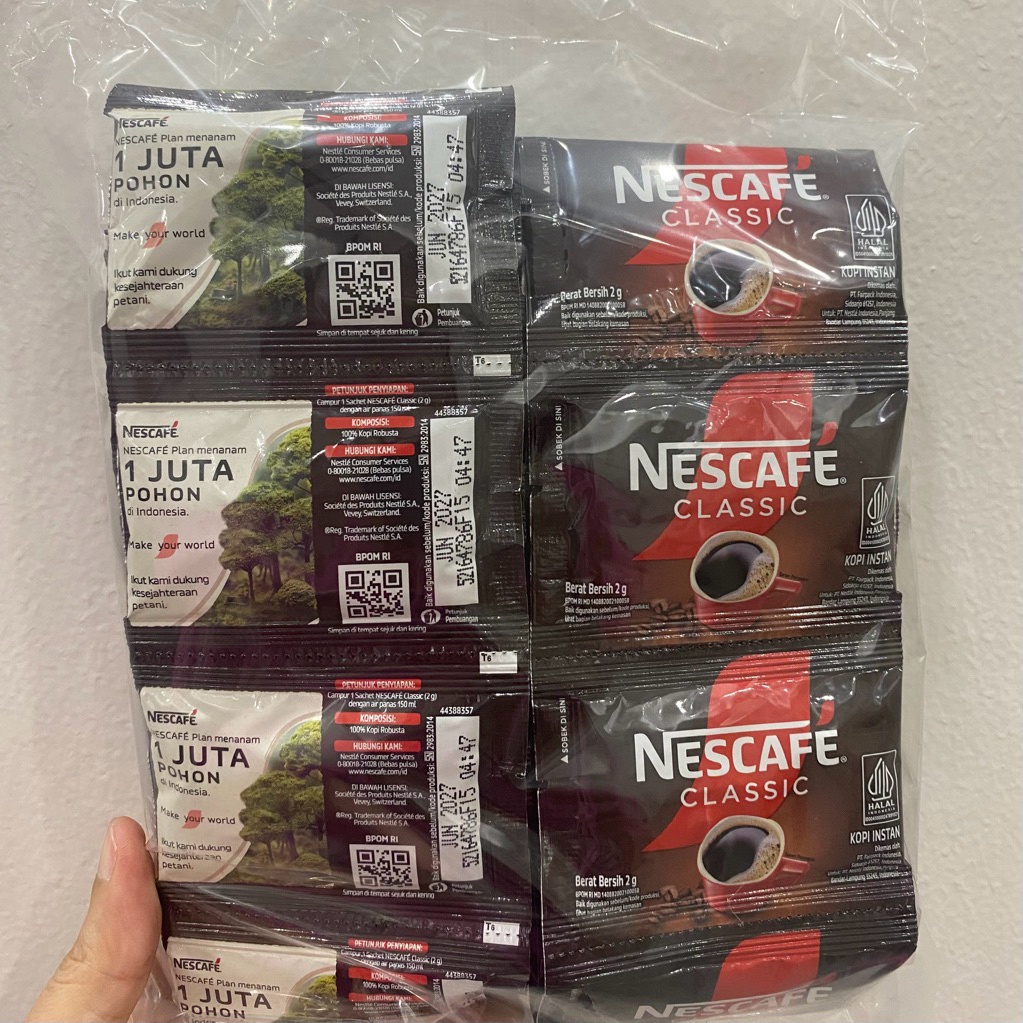 Nescafe Classic Isi 60sachet