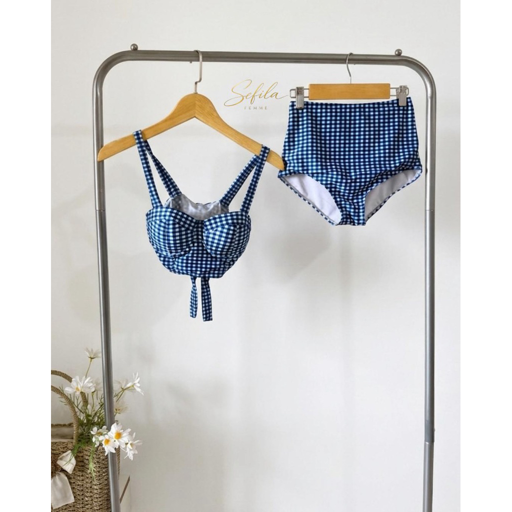 PRELOVED Set Bikini Wanita High Waist Korean Style