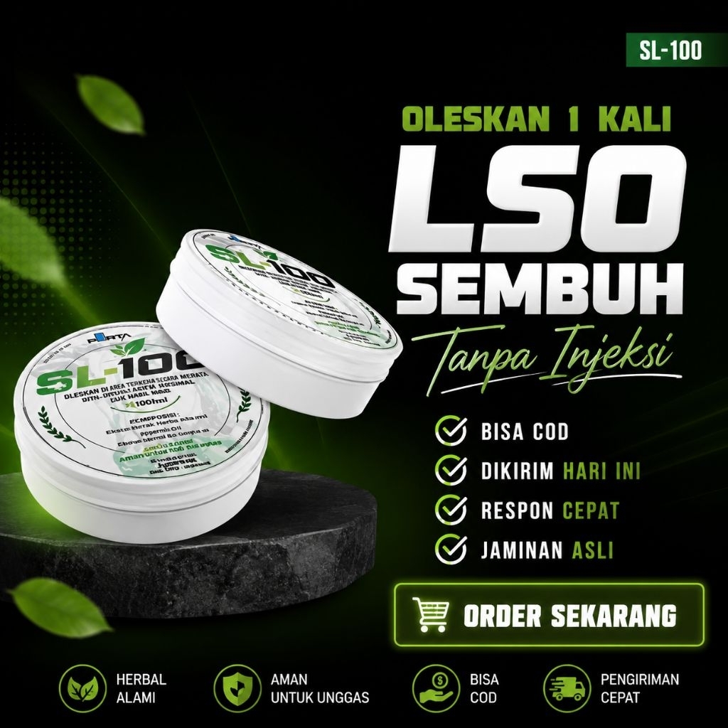 SL-100 OBAT SALEP KUKU SAPI LSD SAPI AMPUH 100g LATO LATO KUTIL LUKA BERAT