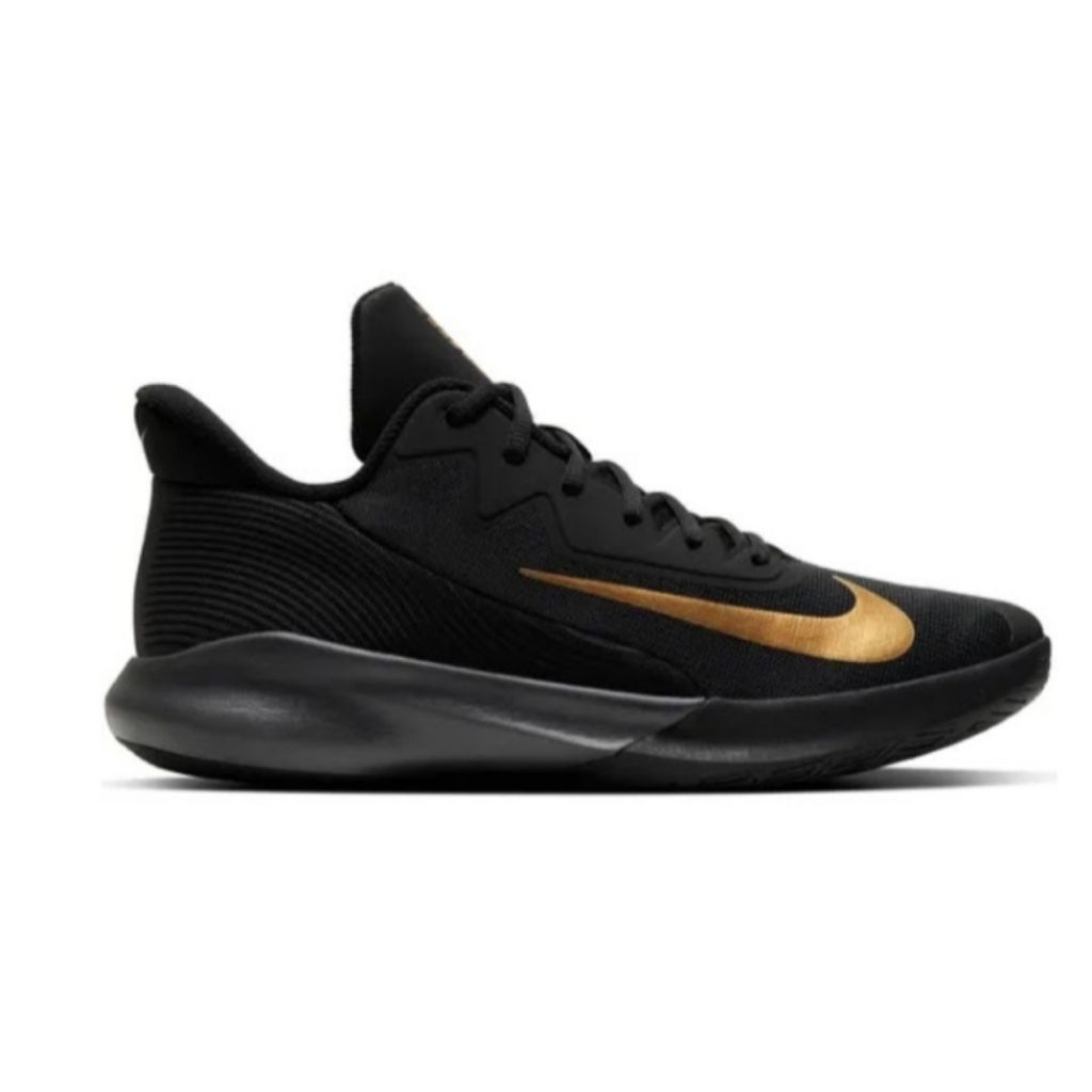 Sepatu Basket Precision 3 " Black Goal "
