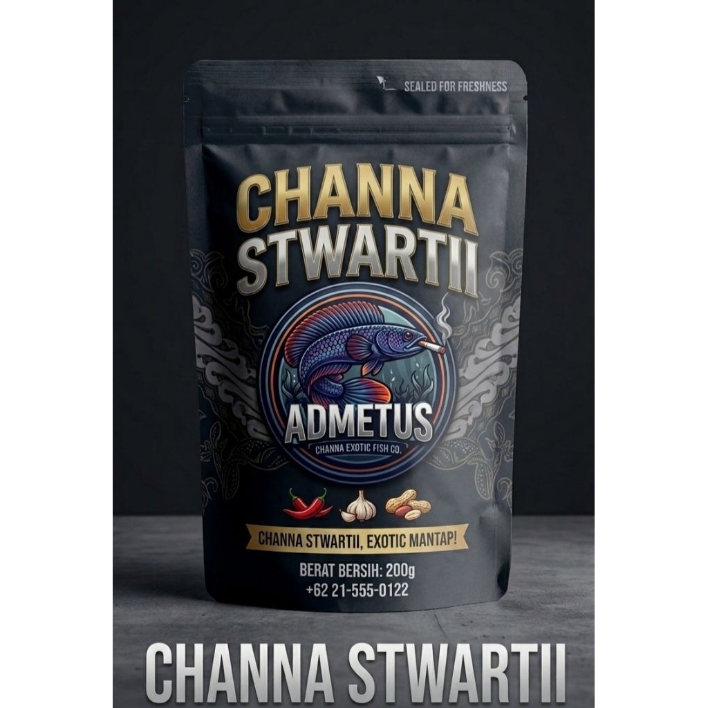 Channa stewarti karbialong sz10cm