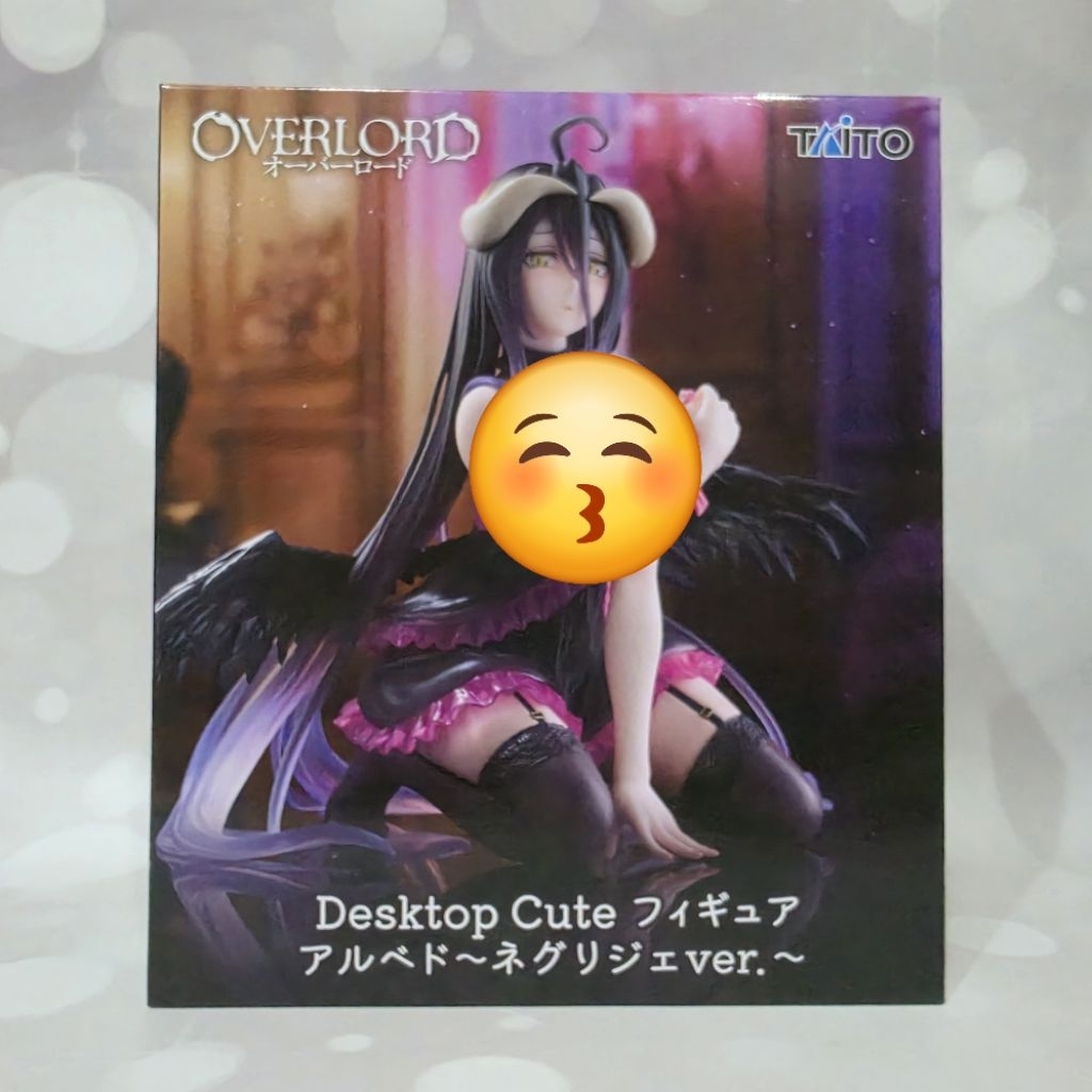 Taito Desktop Cute Figure Overlord Albedo Negligee ver