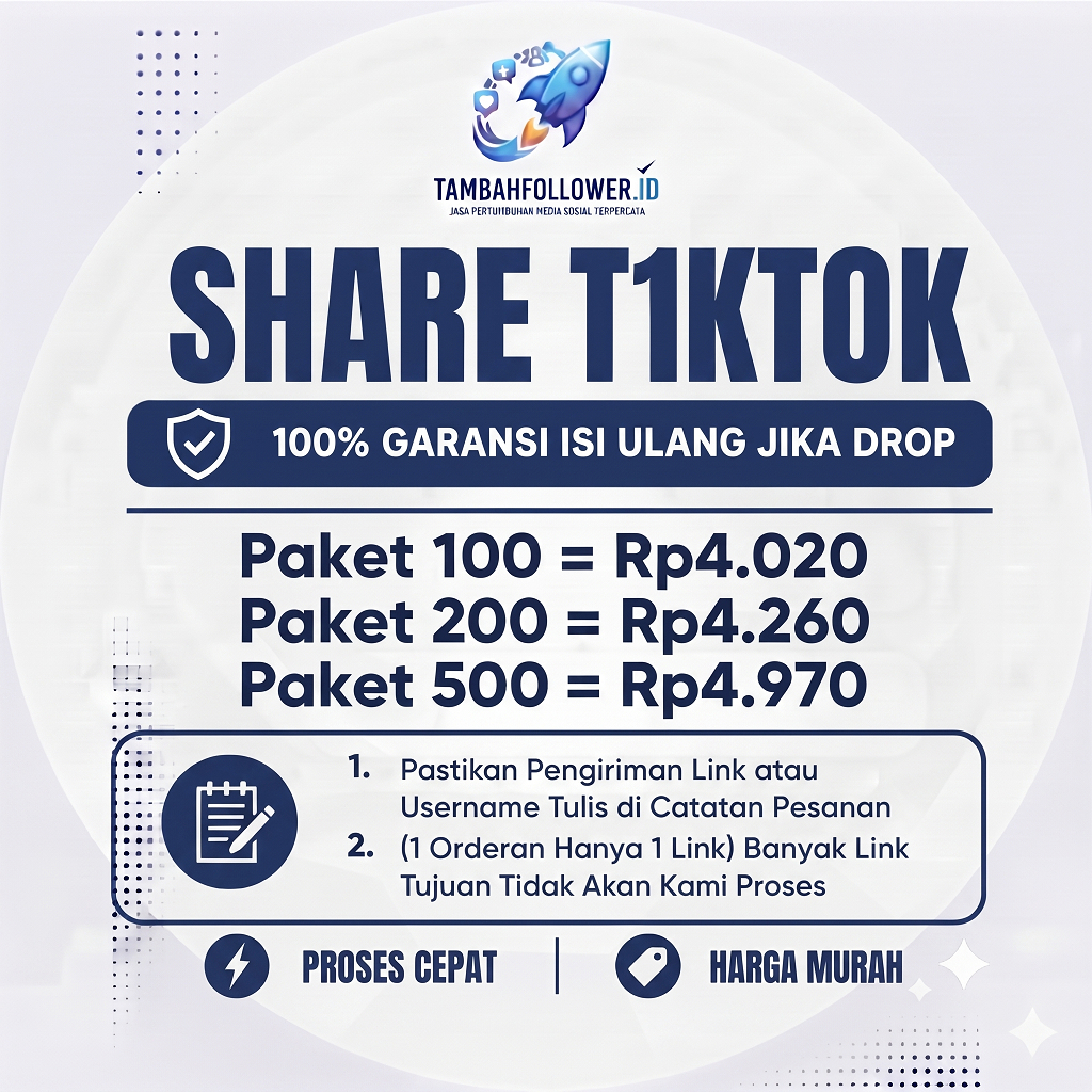 T1kt0k Share Real Akun Global - 100% Bergaransi Isi Ulang Bila Drop