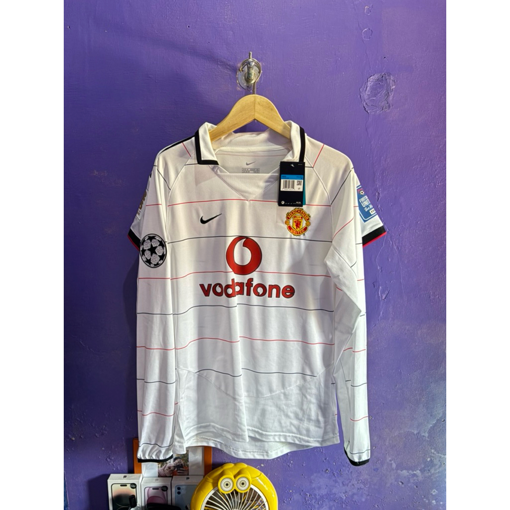 MAN UTD 3RD 2003/04 LS SIZE M BNWT