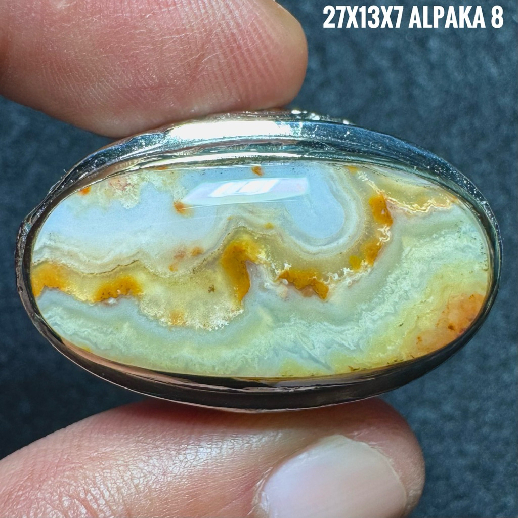 Cincin Batu Akik Natural Lafadz Allah