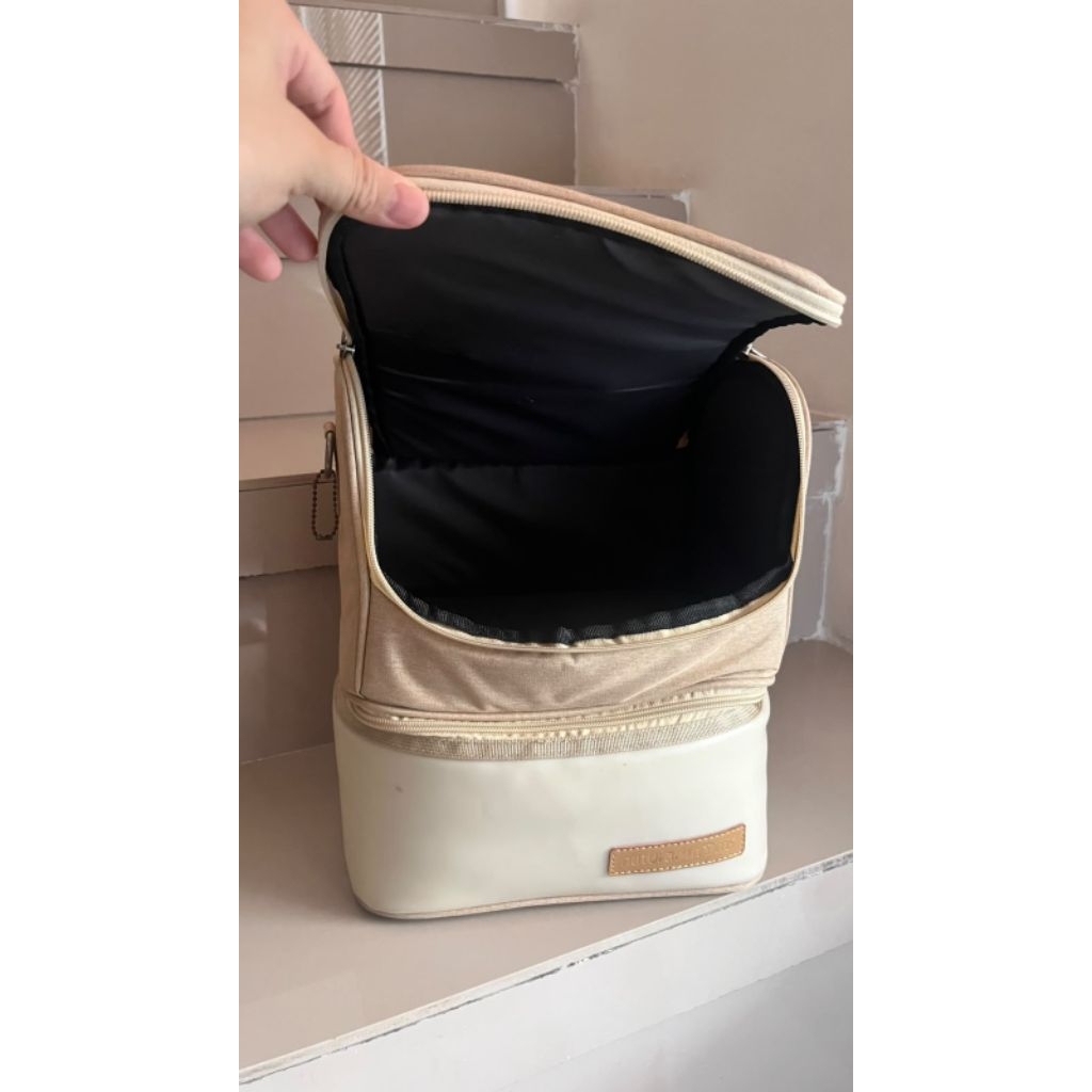 preloved cooler bag natural moms