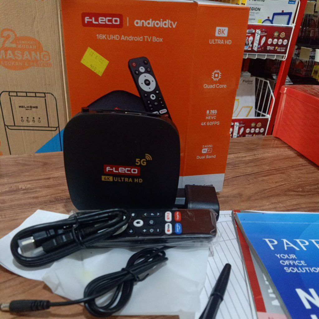 Android TV BOX MXQPRO 4K 5G SMART/TV BOX Android TV Fleco