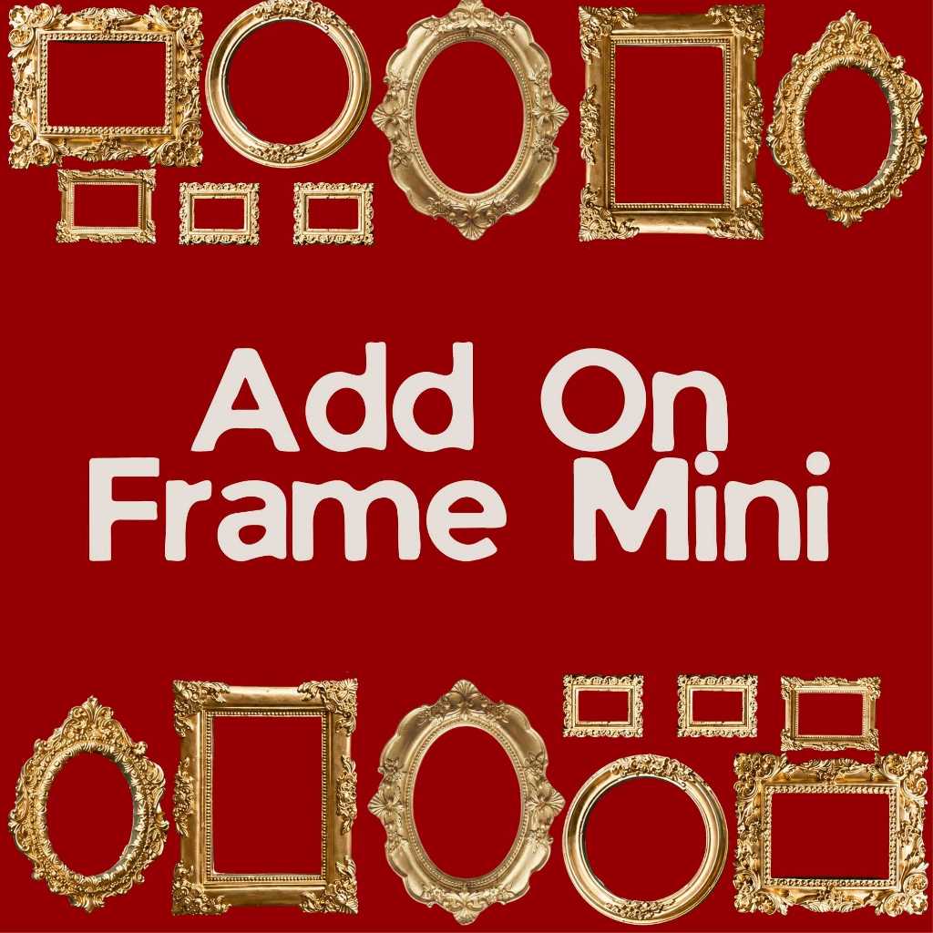 Frame Vintage Mini Gold - Add on