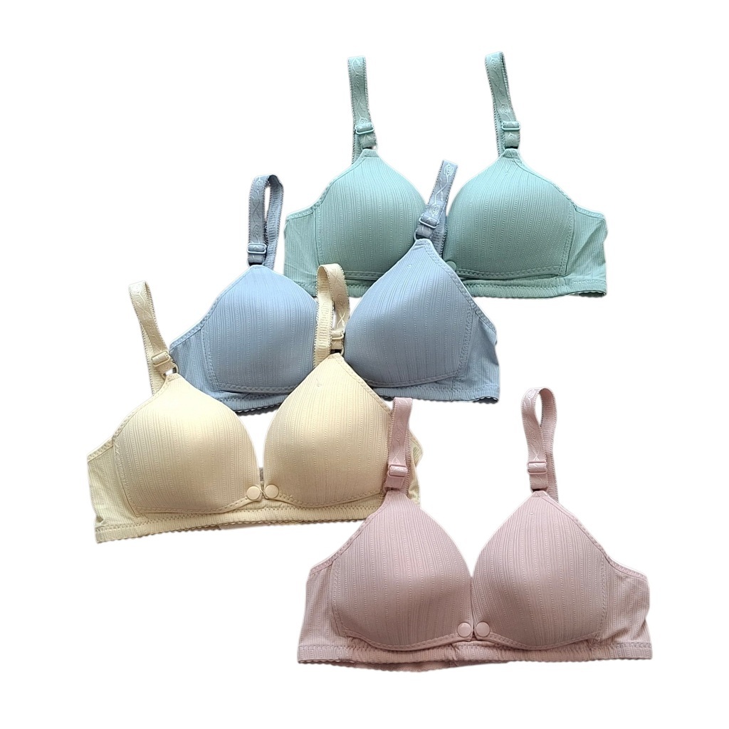 (BD) bra menyusui polos bh asi kait 3 ukuran 38 - 42