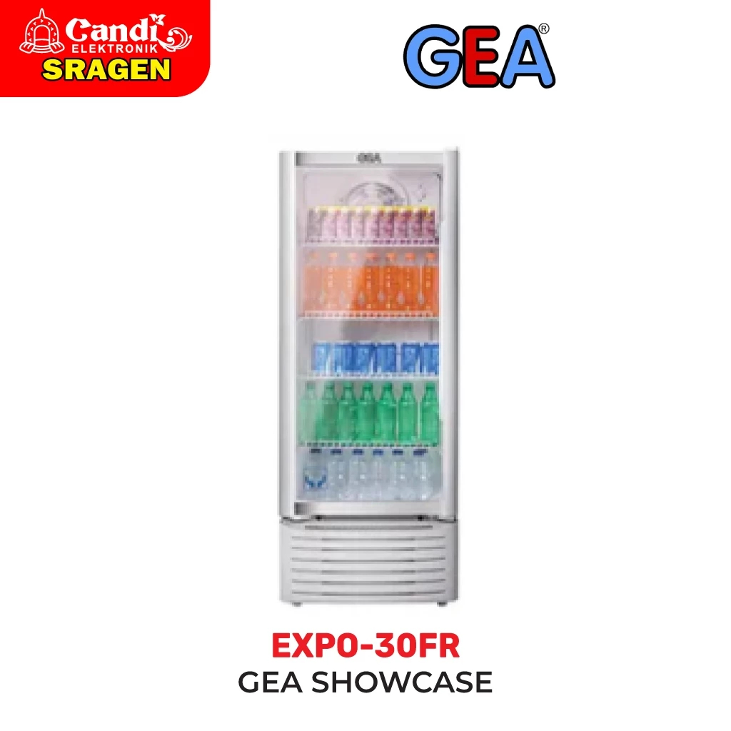 GEA Showcase 1 Pintu 222 Liter - EXPO-30FR
