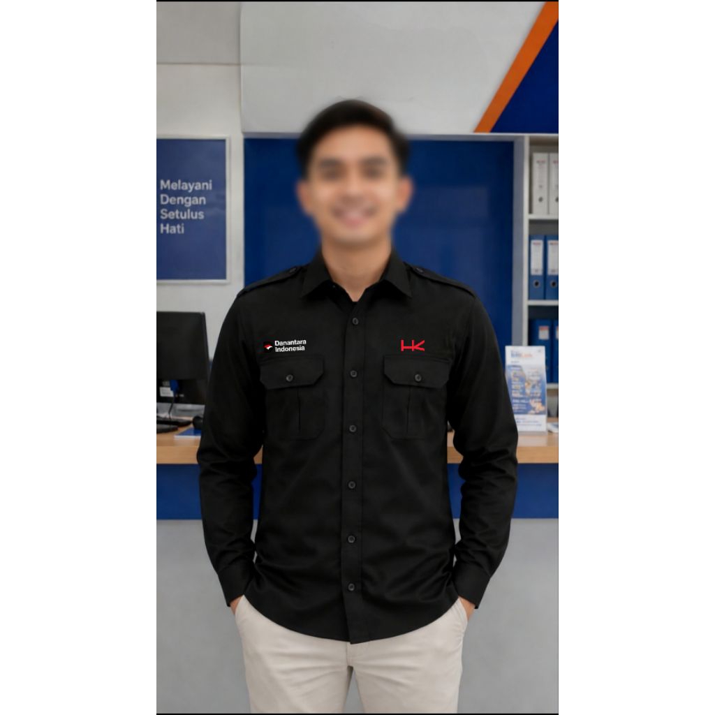 ready stok full bordir DANANTARA HUTAMA KARYA INDONESIA Kemeja Hutama karya seragam HUTAMA KARYA baj