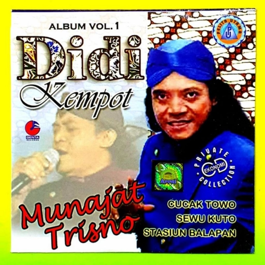 KASET CD ALBUM DIDI KEMPOT AMBYAR-DIDI KEMPOT CAMPURSARI-KASET CD DIDI KEMPOT-KASET CD LAGU DIDI KEM