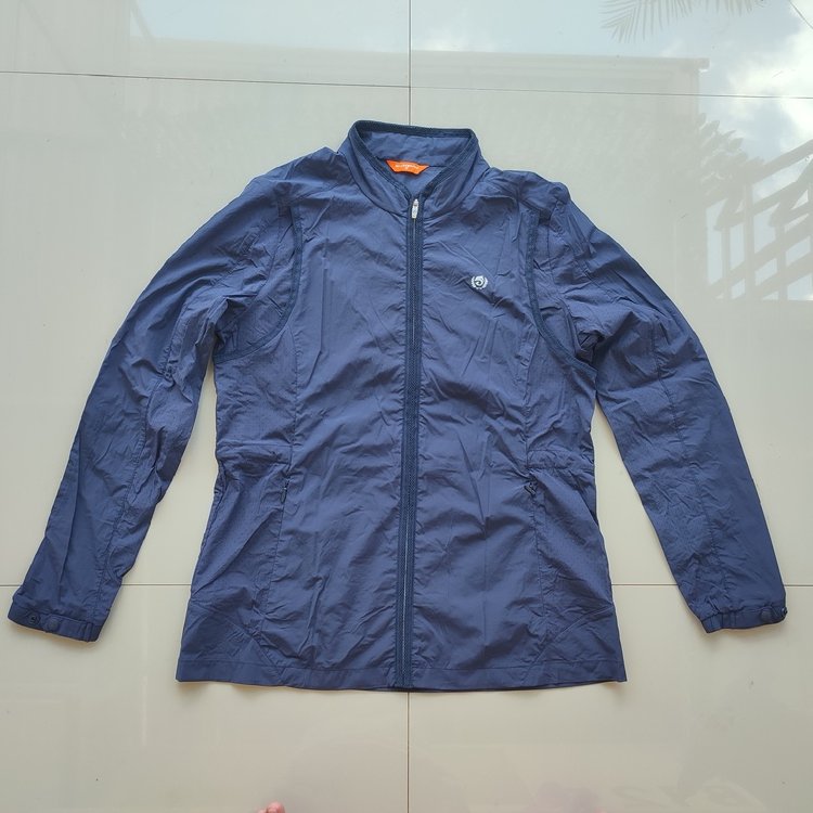 23. Jacket Casual Woman ALL For You Size setara S - Pakaian Parasut Harian Running Olahraga
