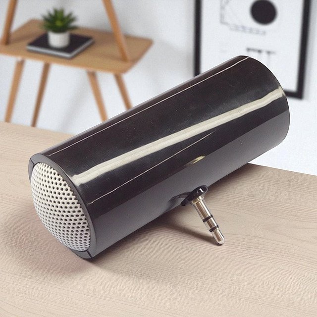 Speaker Mini - Speaker - Speaker HP - Speaker Mini Portable Stereo Active Speaker 3.5mm for Smartpho