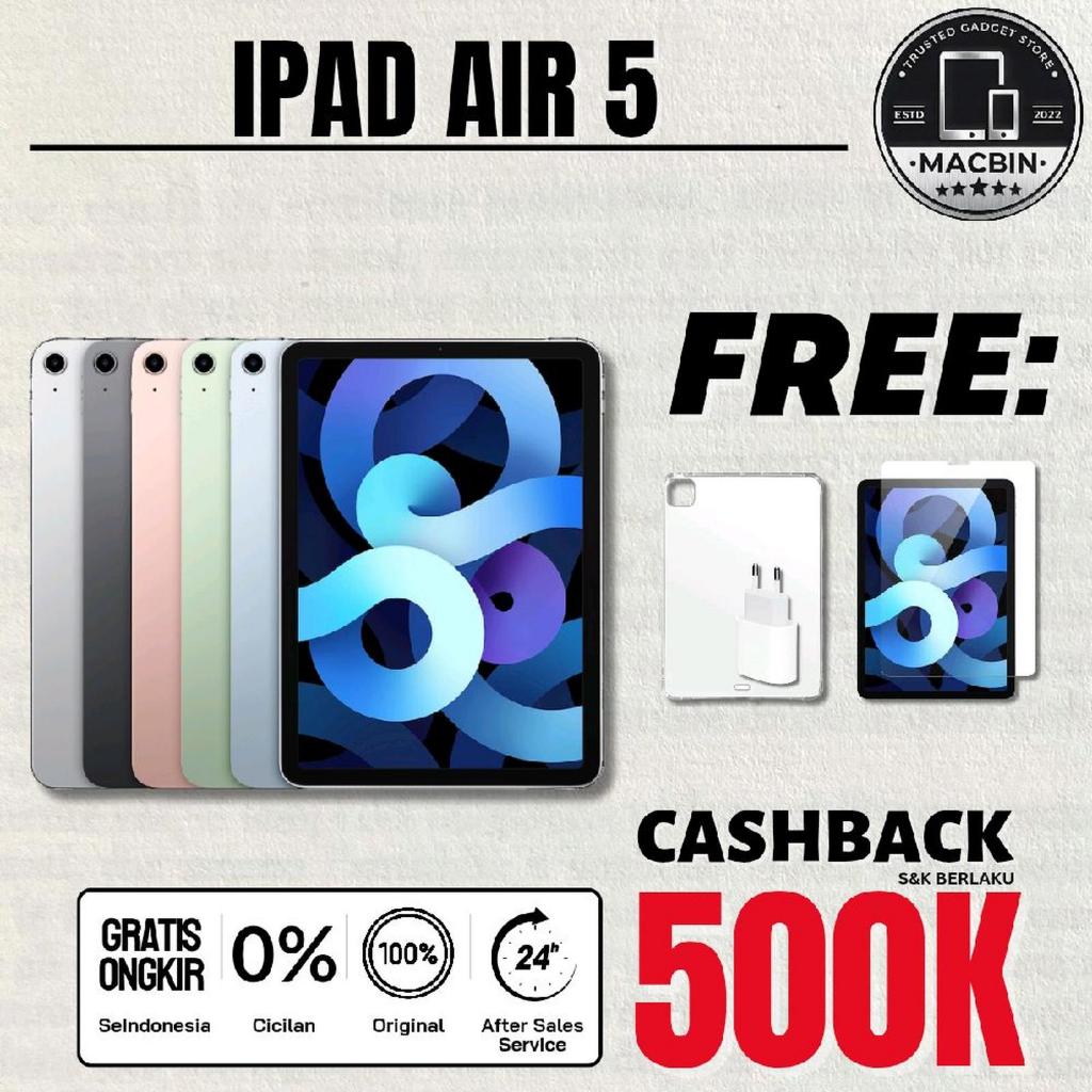 iPad Air 5 | iPad Air Gen 4 Wifi Cellular 256GB 64GB Second Original
