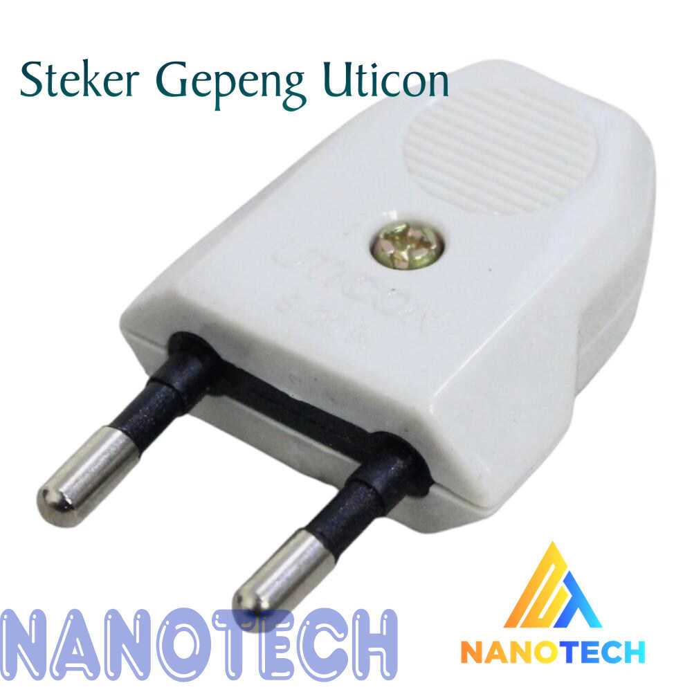 Steker Gepeng/Steker Pipih Uticon