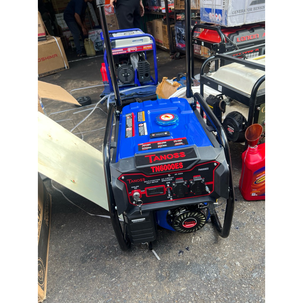Genset 2800WAT TANOS tembaga / genset Tanos et6000 / generator genset Tanos