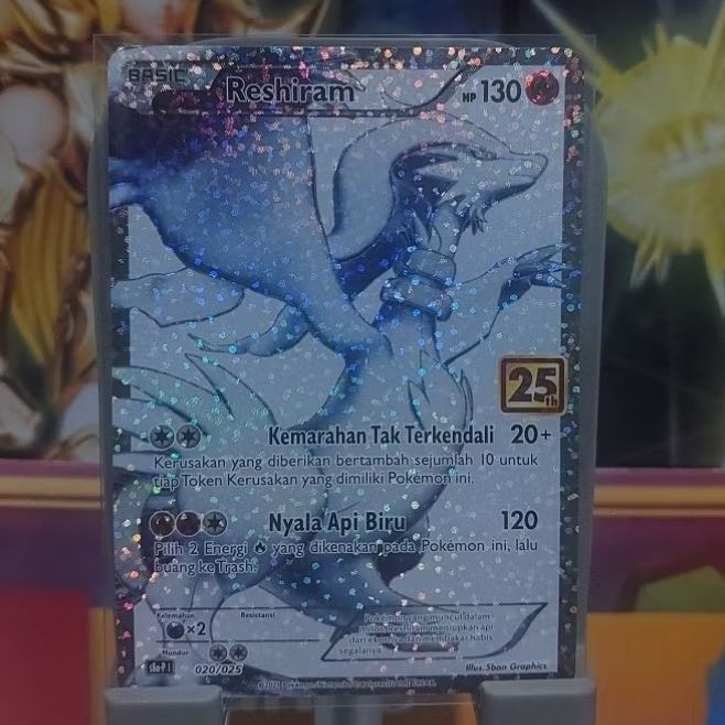 Reshiram 25TH & Zekrom 25TH (ID) Pokemon TCG