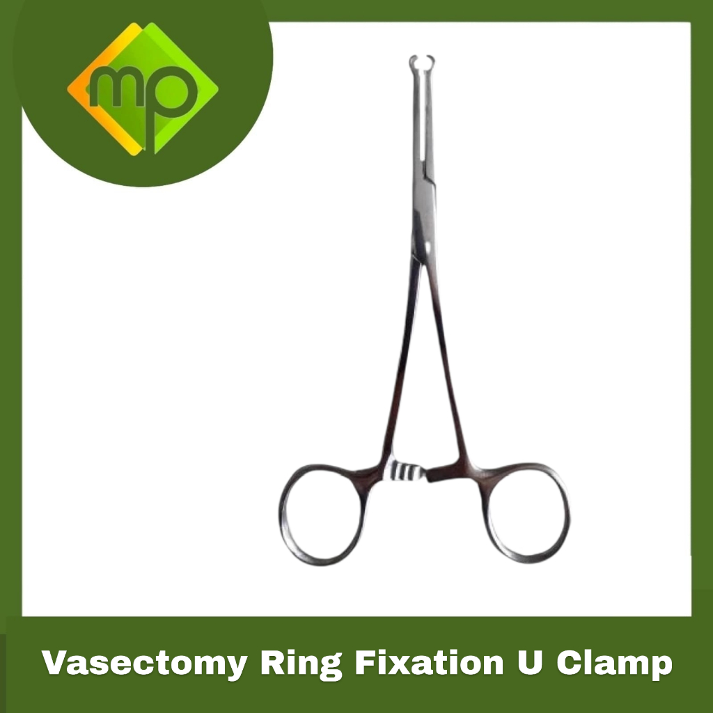 Vasectomy Ring Fixation Clamp  U CLamp  Klem U FIXING CLAMP Implant