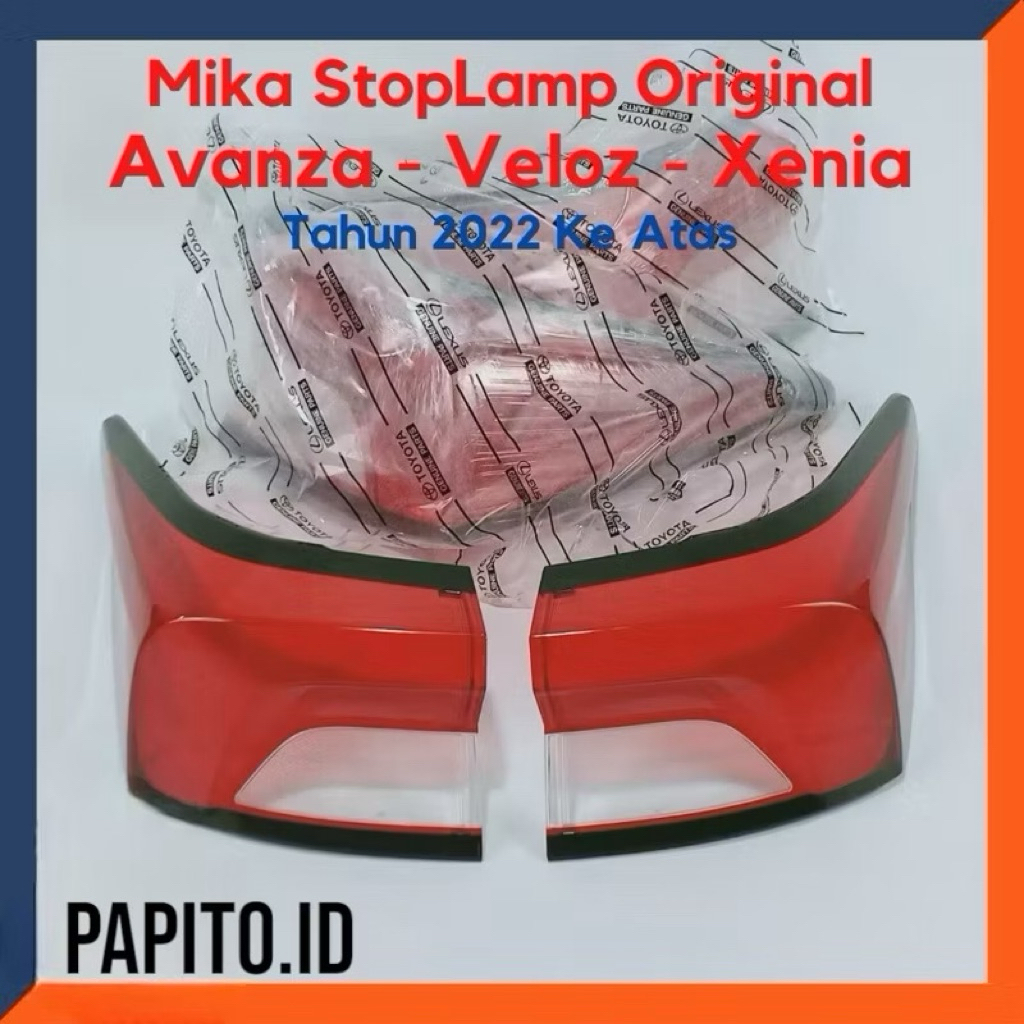 Mika Stoplamp Avanza Veloz Xenia 2022 UP/ Mika Lampu Stop Avanza Veloz Xenia 2022