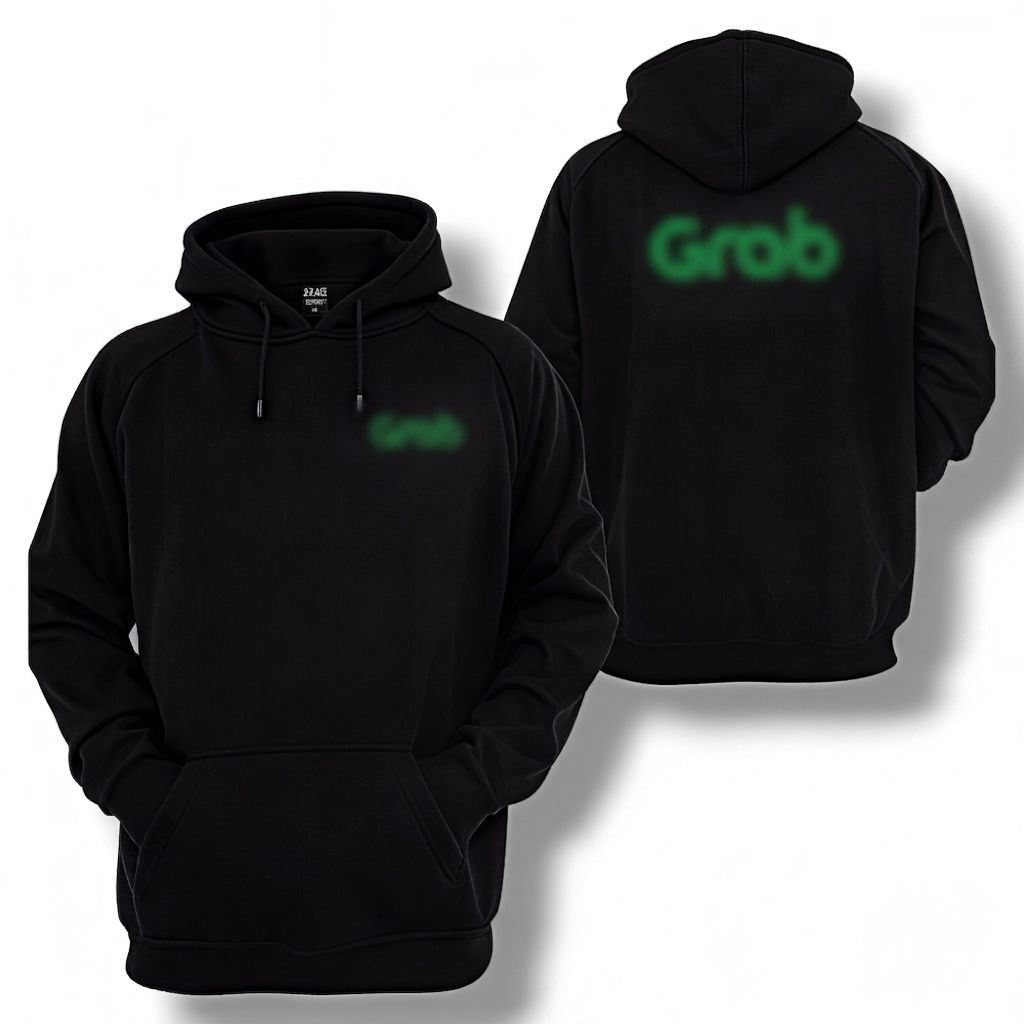 Sweater Hoodie GRB-02 Ojek Online Jaket Hoodie Driver Ojek Online Unisex L-XXL
