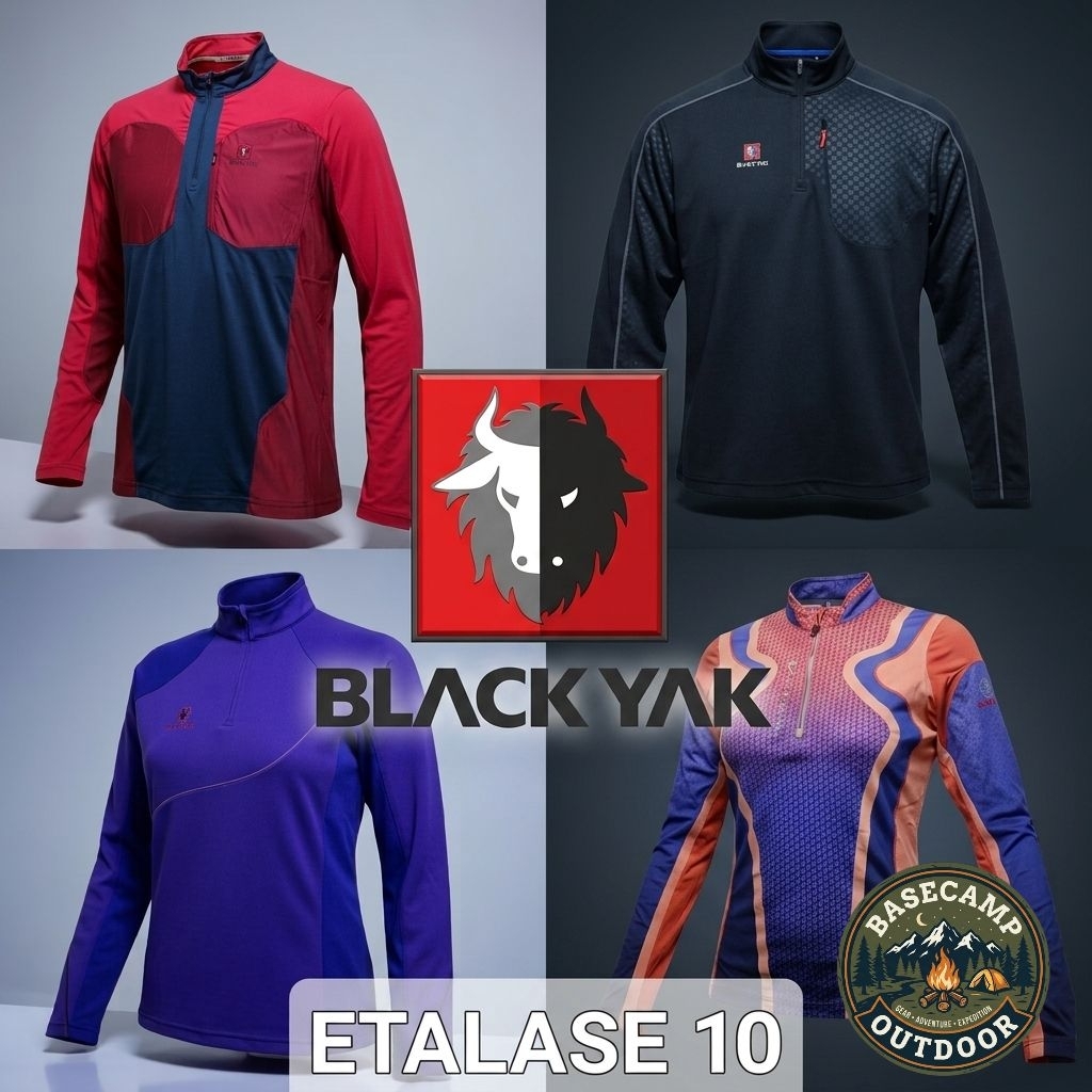BLACKYAK Baselayer kaos lengan panjang