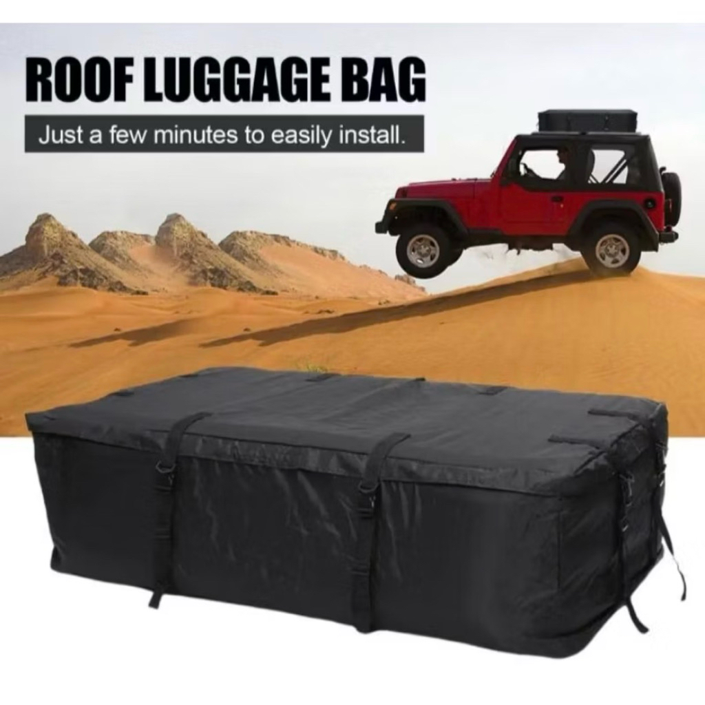 Car cargo rooftop bag / Tas cargo atap mobil