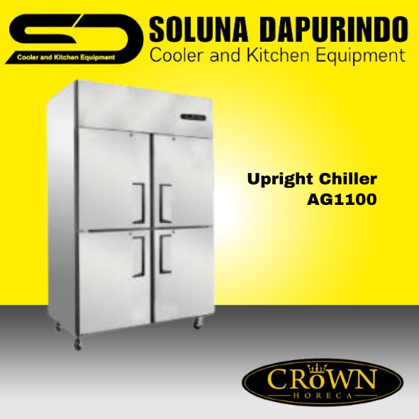 CROWN UPRIGHT CHILLER AG1100