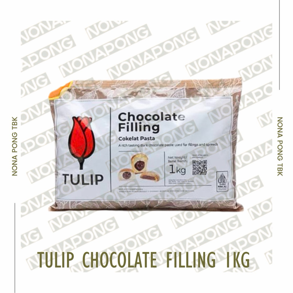 Coklat Filling | Isian kue Coklat | Selai Coklat | Tulip Cokkat Filling | Tulip Coklat Filling 1kg
