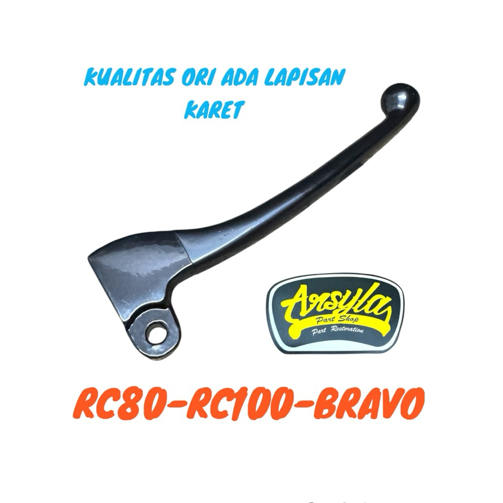 handle rem depan suzuki rc80 rc100 bravo crystal