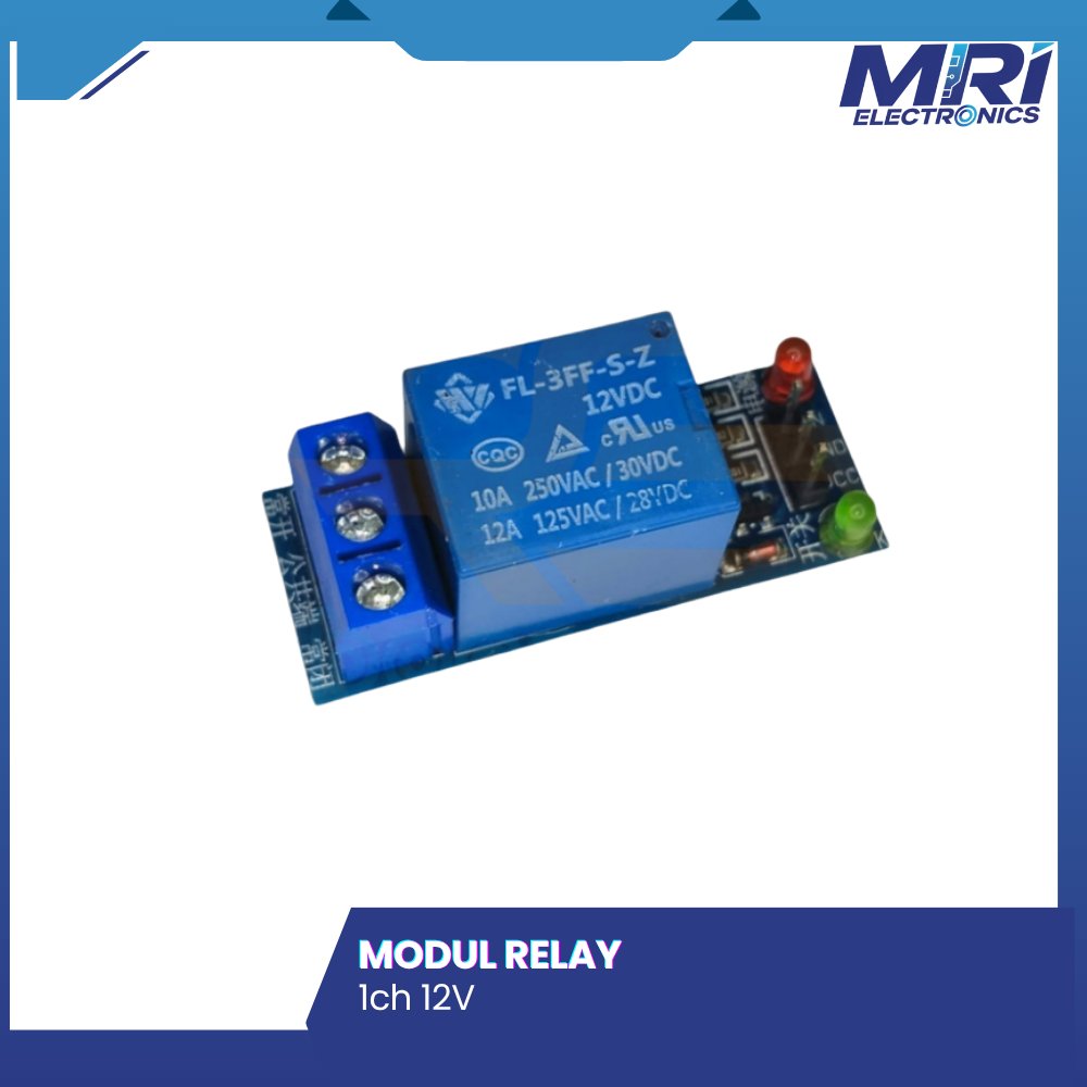Relay 1ch 12V arduino modul
