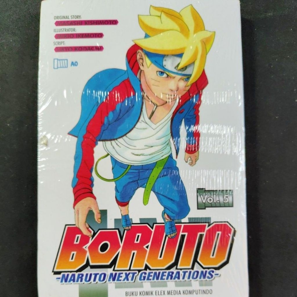 Komik Boruto 5 (segel)