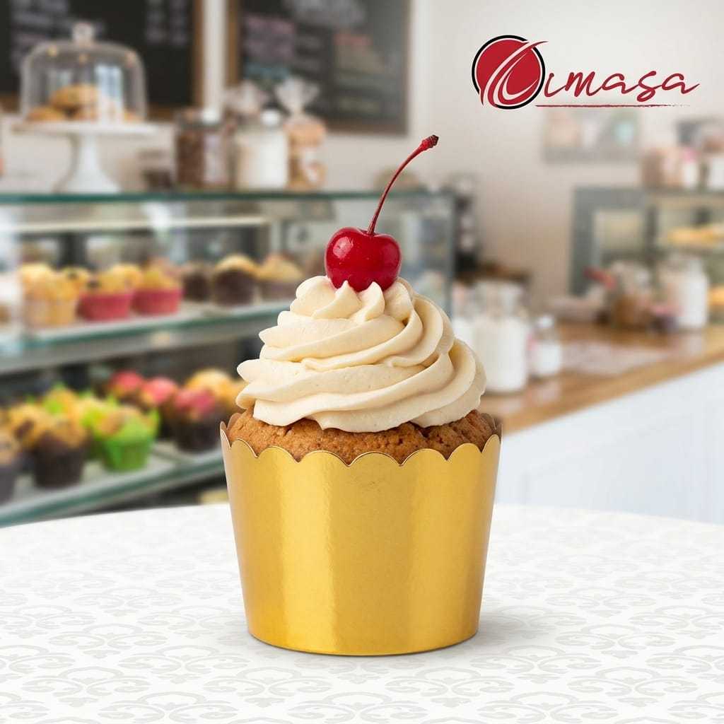 50 pcs, Cup Kertas Muffin CC M - Aman untuk Makanan