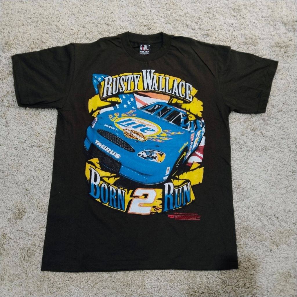 Kaos bootleg Thailand original Nashcar " Rusty Wallace ".