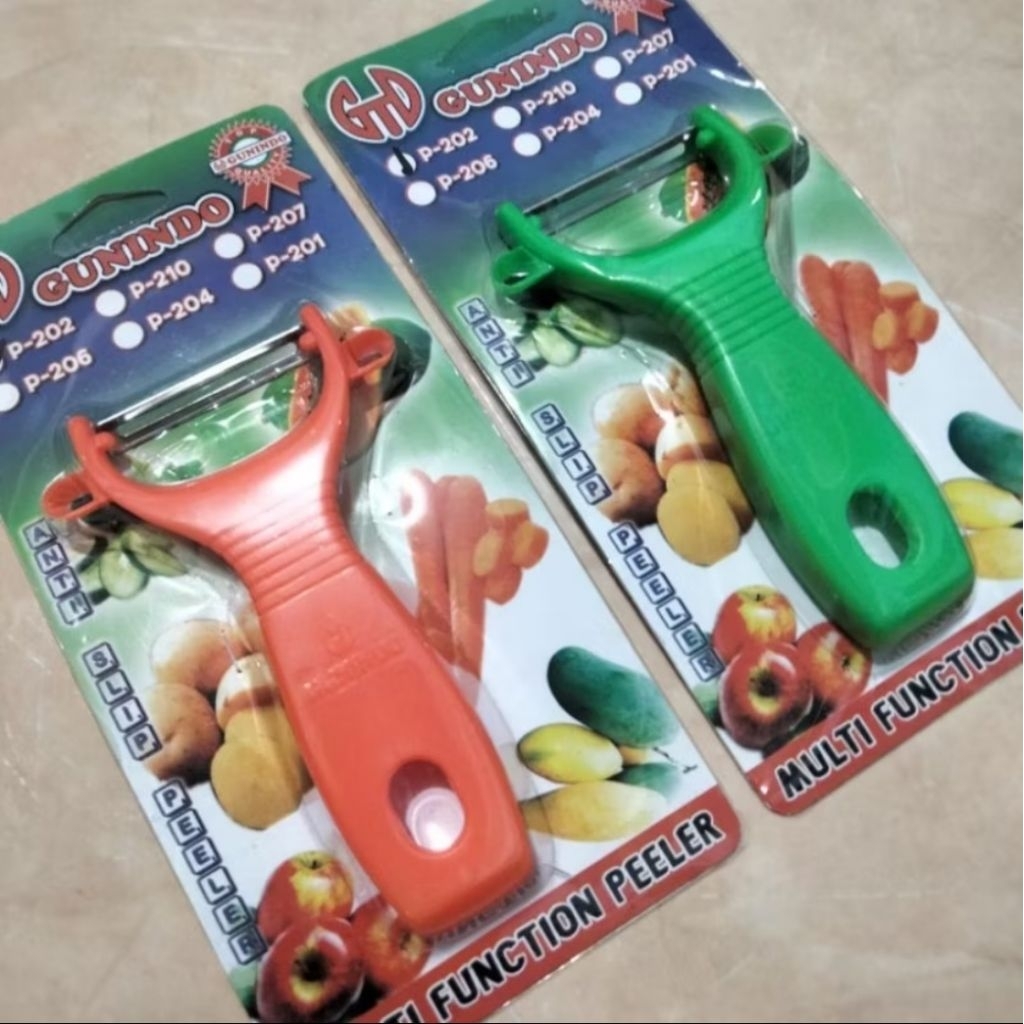 Pisau / Peeler Parut Kupas Buah Gunindo 202 / Pisau Serbaguna Murah