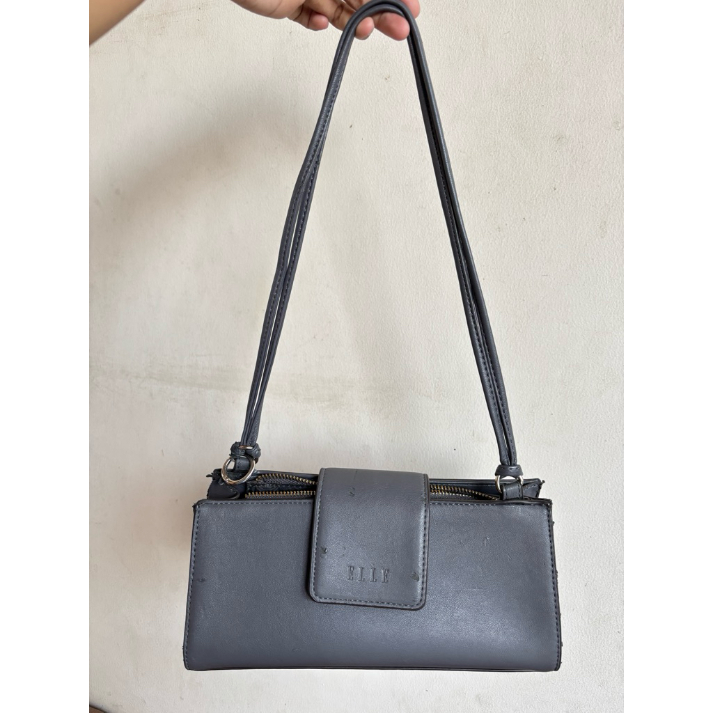 preloved shoulder bag ELLE ori