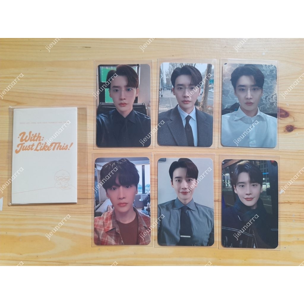 Lee Jong Suk Official Photocard - PC 2025 Asia Fanmeeting Tour
